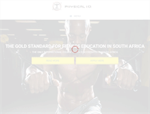 Tablet Screenshot of physicaliq.com